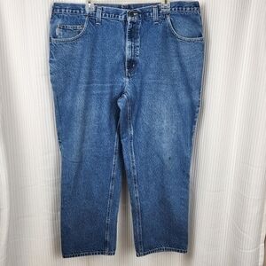 Carhartt Jeans 42x30 Classic Quality‎ Farmer Rancher Blue Jeans Workwear Pants